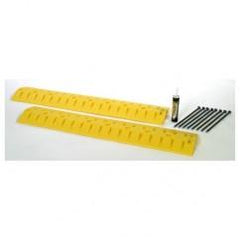 9' SPEED BUMP/CABLE PROTECTOR - Exact Industrial Supply