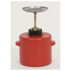 2 QT POLY SAFETY PLUNGER CAN - Exact Industrial Supply