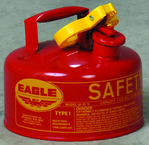 #UI10S; 1 Gallon Capacity - Type I Safety Can - Exact Industrial Supply