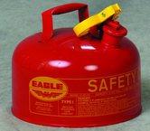 #UI20S; 2 Gallon Capacity - Type I Safety Can - Exact Industrial Supply