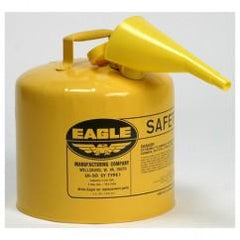 5 GAL TYPE I SAFETY CAN W/FUNNEL - Exact Industrial Supply