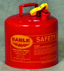 #UI50S; 5 Gallon Capacity - Type I Safety Can - Exact Industrial Supply