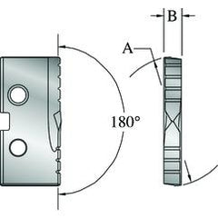 24.00MM 1 T-A FB DRILL INSERT - Exact Industrial Supply