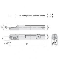 QCBI50085L CARBIDE SHANK BORING BAR - Exact Industrial Supply