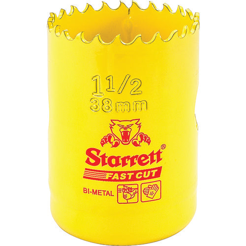 ‎1-1/2″ HSS Fast Cut Hole Saw - Starrett - Exact Industrial Supply