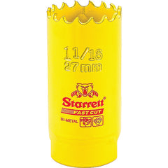‎1-1/16″ HSS Fast Cut Hole Saw - Starrett - Exact Industrial Supply