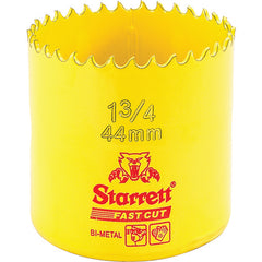 ‎1-3/4″ HSS Fast Cut Hole Saw - Starrett - Exact Industrial Supply