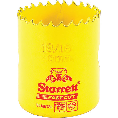 ‎1-9/16″ HSS Fast Cut Hole Saw - Starrett - Exact Industrial Supply