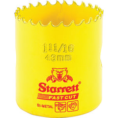 ‎1-11/16″ HSS Fast Cut Hole Saw - Starrett - Exact Industrial Supply