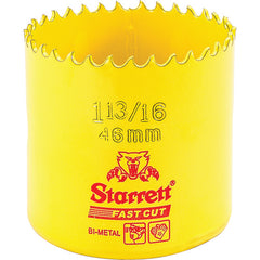‎1-13/16″ HSS Fast Cut Hole Saw - Starrett - Exact Industrial Supply