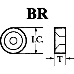 #BR162 For 1/2″ IC - Shim Seat - Exact Industrial Supply