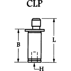 #CLP36 For 1/2″ IC - Cam Pin - Exact Industrial Supply