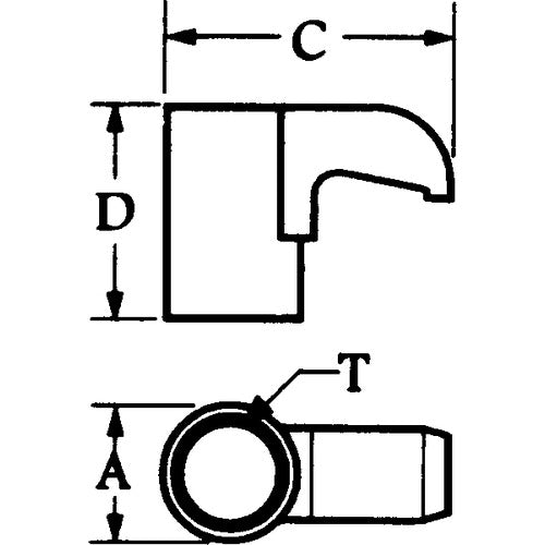 ‎#MC12-5/16-24 Thread - Clamp - Exact Industrial Supply