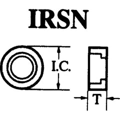 #IRSN44 For 1/2″ IC - Shim Seat - Exact Industrial Supply