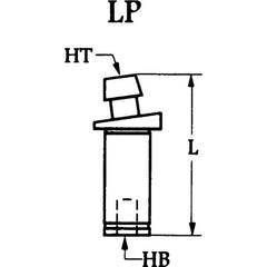 #LP32 For 3/8″ IC - Cam Pin - Exact Industrial Supply