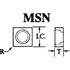 #MSN442 For 1/2″ IC - Shim Seat - Exact Industrial Supply