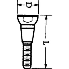 ‎#VR4; 1/4-20 Thread - Lock Screw - Exact Industrial Supply