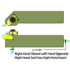 ADNSR164D - Coolant Thru- RH - Threading Toolholder Use Insert NG-4R - Exact Industrial Supply