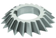 5 x 1 x 1-1/4 - HSS - 45 Degree - Left Hand Single Angle Milling Cutter - 24T - TiCN Coated - Exact Industrial Supply