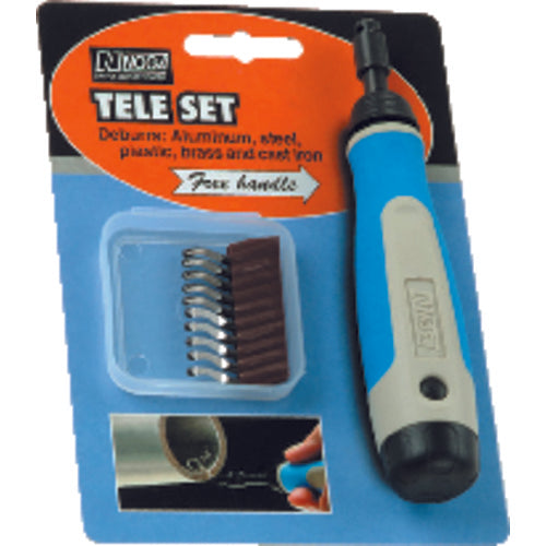 N Tele Set for Steel, Aluminum, Plastic, Brass and Cast Iron - Exact Industrial Supply