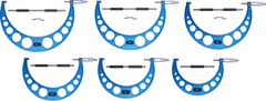 0 - 6" .0001" Graduation Micrometer Set - Exact Industrial Supply