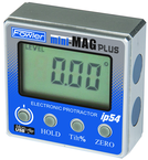 #54-422-500 Mini-Mag Plus Protractor - Exact Industrial Supply