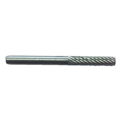 1/8 × 5/8 × 1/8″ SH Cyl Shape - HSS - Burr - Exact Industrial Supply