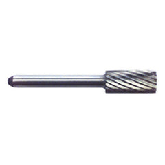 1/4 × 1/2 × 1/8″ SH Cyl Shape - HSS - Burr - Exact Industrial Supply
