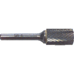 3/16 EdgeHog Cyl Flat End Miniature Carbide Bur SA-81 Standard - Exact Industrial Supply