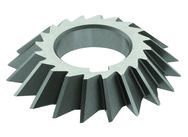 2-3/4 x 1/2 x 1 - HSS - 60 Degree - Right Hand Single Angle Milling Cutter - 20T - TiCN Coated - Exact Industrial Supply