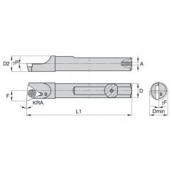 QSBI37555R STEEL SHANK BORING BAR - Exact Industrial Supply