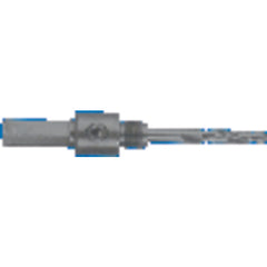 ‎Hole Saw Arbor - Model #1L - Fits Hole Saw 9/16″ to 1-3/16″ - Exact Industrial Supply