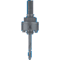 Hole Saw Arbor - Model #2L - Fits Hole Saw 1 1/4″ to 6″ - Exact Industrial Supply