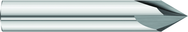 3/8" SH - 2-1/2" OAL - 4 FL - 60° - SE - Chamfer Mill - Exact Industrial Supply