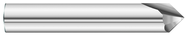 1/4" SH - 2-1/2" OAL - 2 FL - 90° - SE - Chamfer Mill - Exact Industrial Supply