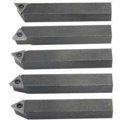 Style AL12 3/4 x 3/4" SH - LH - Indexable Tool Bit - Exact Industrial Supply
