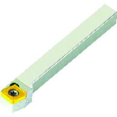 1/2" SH - 3" OAL - 75° - RH - Indexable Thru-Turning Tool - Exact Industrial Supply