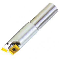 1" 4 Flute - Indexable Milling Tool Cool-Thru - Exact Industrial Supply
