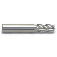 5/16" Dia. - 2-1/2" OAL -  Carbide for Aluminum ALU-S-45°-HP End Mill - 3 FL - Exact Industrial Supply