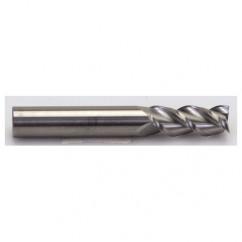 8mm Dia. - 63mm OAL - Alu-Speed CBD - 45° Helix HP End Mill - 3 FL - Exact Industrial Supply