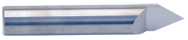 3/8" x 1/2" Split Length - SE - 30° Pt - Carbide Engraving Blank - Exact Industrial Supply