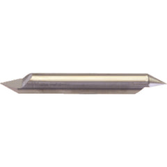 ‎1/8″ × 3/8″ Split Length - DE-60° Pt - Carbide Engraving Blank - Exact Industrial Supply
