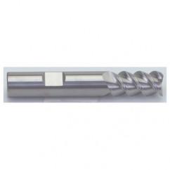 5/8" Dia. - 3-1/2" OAL - AlTiN - 60° High Helix- End Mill - 3 FL - Exact Industrial Supply