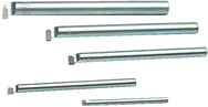 5 Pc. Brazed Boring Bar Set - Left Hand - Exact Industrial Supply