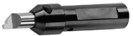 .2500 Min Hole Dia - .250 SH Dia - .030 Groove Width - Grooving Tool-AlTiN - Exact Industrial Supply