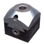 40 NAT w/Drive Flange x 7/8-20 Thread Mount - Boring Head Shank - Exact Industrial Supply