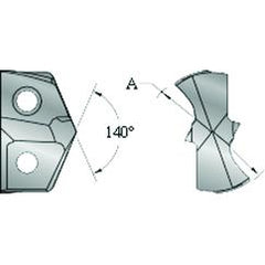 15mm Dia. - Series 15 C2 AM200 GEN3SYS Blade - Exact Industrial Supply