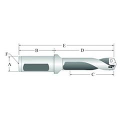 60718S-100F Spade Drill Holder - Exact Industrial Supply