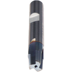 ‎1/16-27 GF Style- Coolant Thru - TICN Thread Mill - Exact Industrial Supply