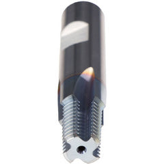 ‎3/4-14 GF Style- Coolant Thru - TICN Thread Mill - Exact Industrial Supply